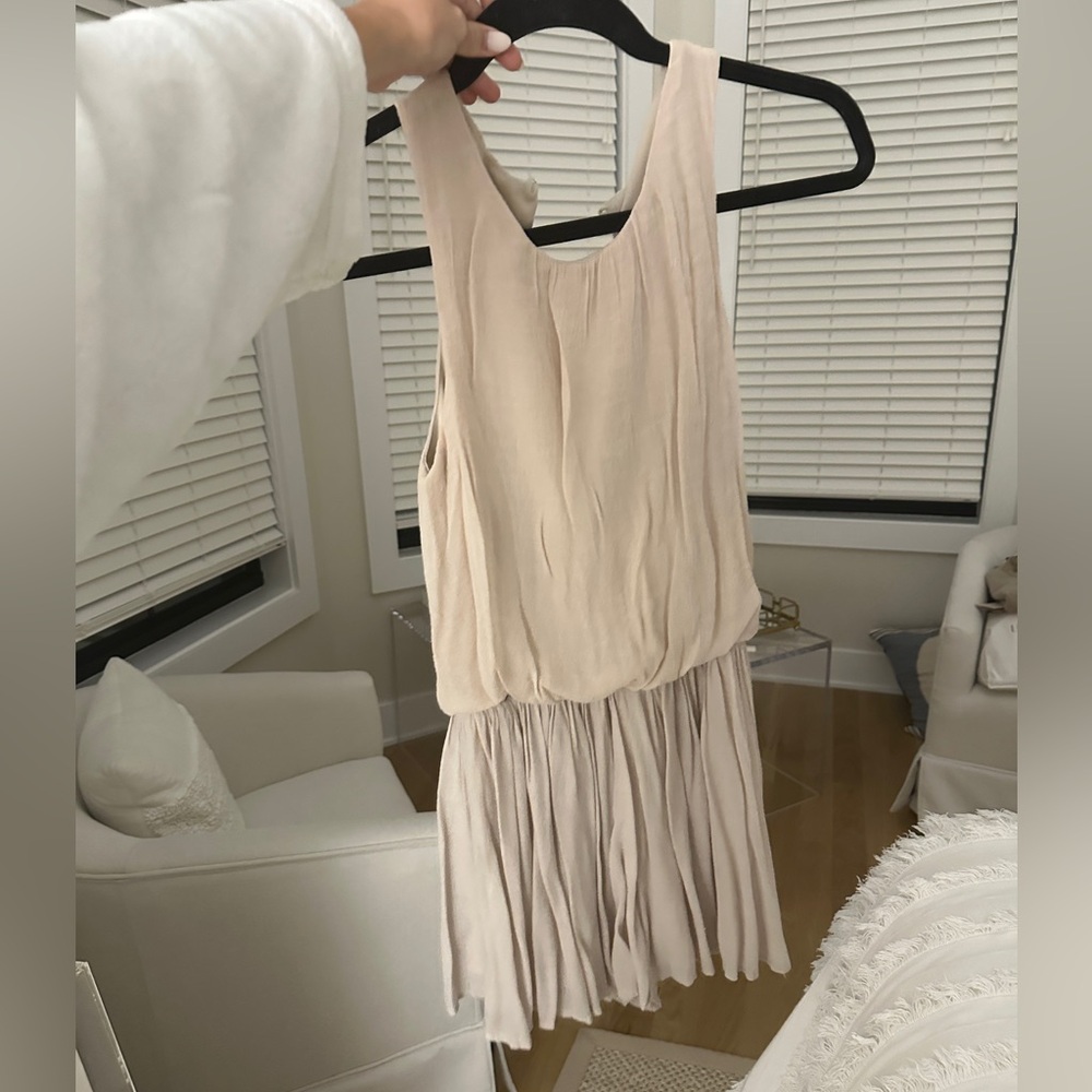 Beige romper dress